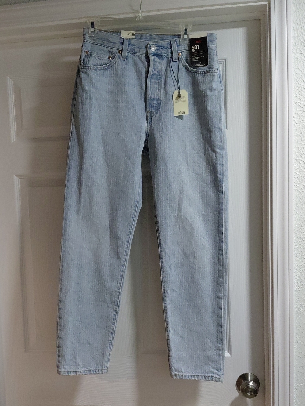 Levi's Light Blue Straight Leg Jeans